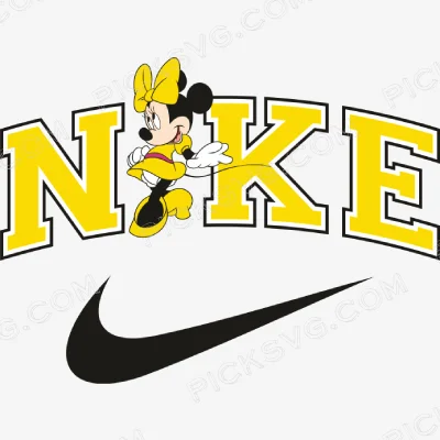 Minnie Mouse Nike Svg - Nike Logos Svg