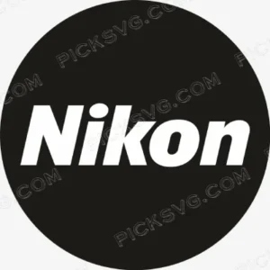 Nikon Circle Logo Svg - Brands Logos SVG