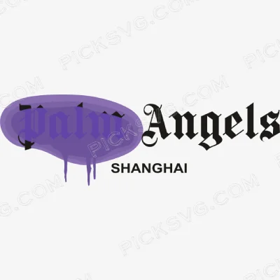 Palm Angels Shanghai Svg - Fashion Brands SVG