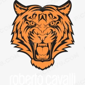 Roberto Cavalli Tiger Svg - Fashion Brands SVG
