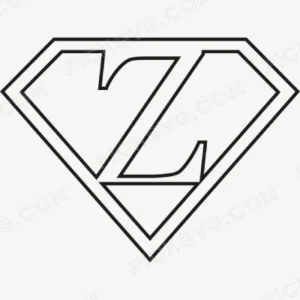 Super Hero Logo Letter Z Svg - Miscellaneous SVG