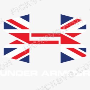 Under Armour United Kingdom Flag Svg