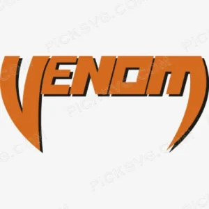 Venom Logo Svg - Cartoon Characters Svg
