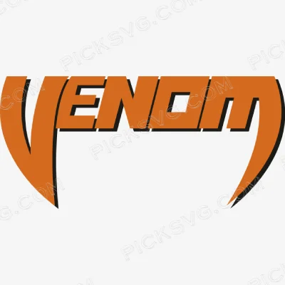Venom Logo Svg - Cartoon Characters Svg