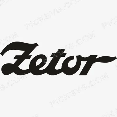 Zetor Letter Svg - Motor logos SVG