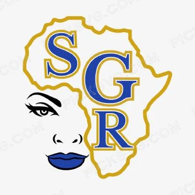 Sigma Gamma Rho Map Face SVG - Fraternity Sorority