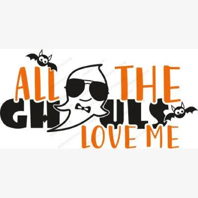 All The Ghouls Love Me Funny Halloween SVG - Halloween Svg