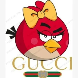 Angry Birds Gucci SVG - Cartoon Characters Svg