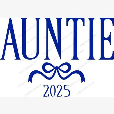 Auntie 2025 SVG - Miscellaneous SVG