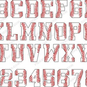 Baseball-Font-SVG-