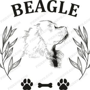 Beagle Dog SVG