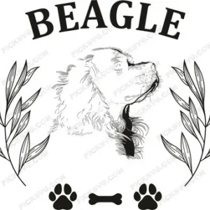 Beagle Dog SVG - Animal Svg
