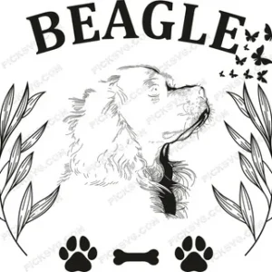 Beagle Dog SVG - Animal Svg