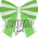 Coquette Trump Girl SVG - Patriotic And Flags