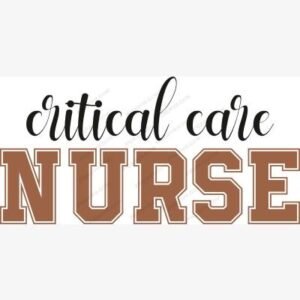 Critical Care Nurse SVG