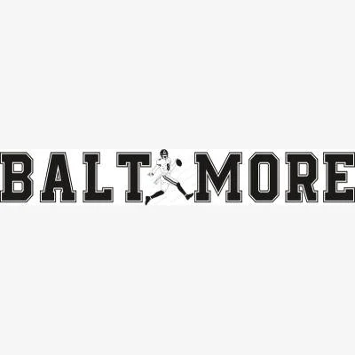 Baltimore Football SVG - Sports Logos