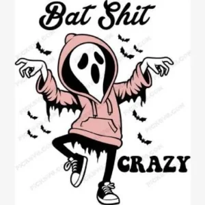 Bat Shit Crazy SVG - Halloween Svg