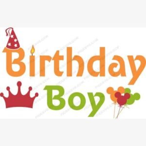 Birthday Boy SVG