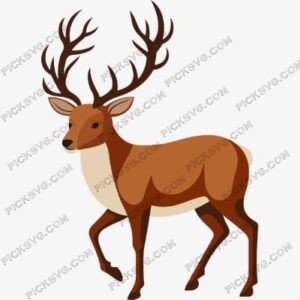 picksvg - Deer Svg