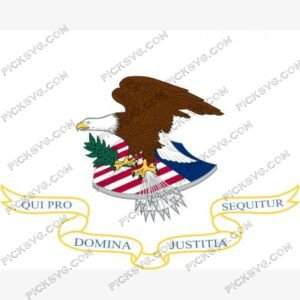 Department Of Justice SVG - Patriotic And Flags
