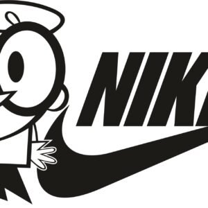 Dexter Nike Black SVG - Cartoon Characters Svg