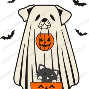 Dog Halloween SVG, PDF, PNG, EPS, DXF