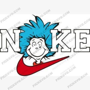 Dr Seuss Thing Nike SVG - PickSVG