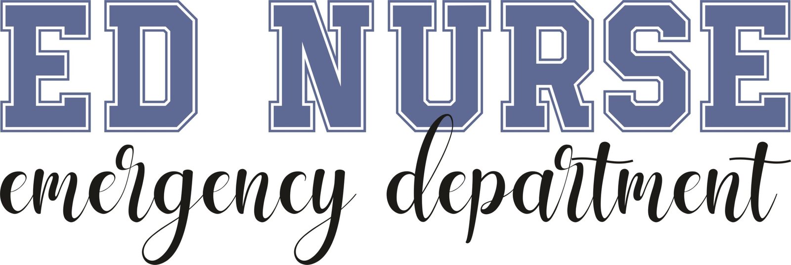 Ed Nurse Emergency Department Svg
