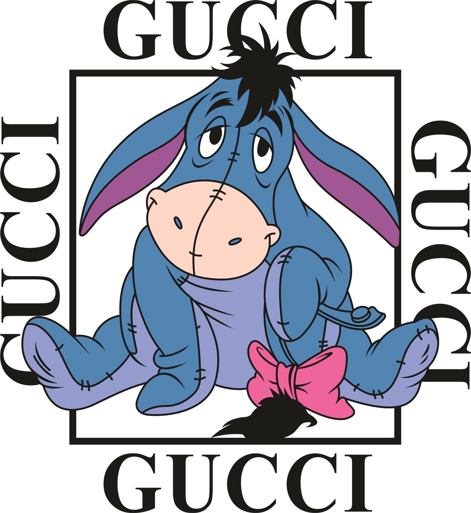 Eeyore Gucci Svg