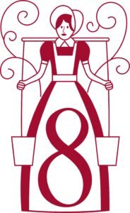 Eight Maids A Milking SVG - Christmas SVG