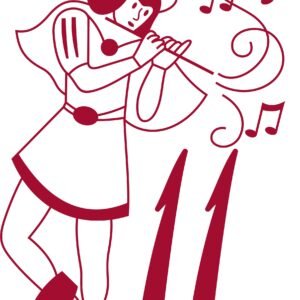 Eleven Pipers Piping SVG, PDF, PNG, EPS, DXF