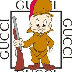 Elmer Fudd Gucci SVG, PDF, PNG, EPS, DXF