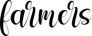 Farmers Mascot Hand Lettered SVG — versatile design SVG cut file for Cricut, Silhouette, Brother ScanNCut and DIY crafting