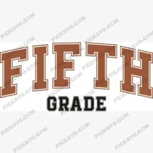Fifth Grade SVG PickSVG