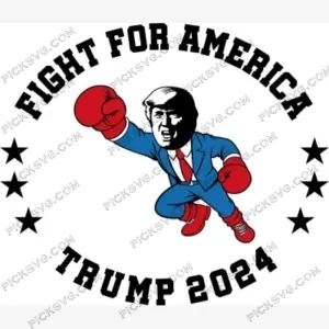 Fight For America Trump 2024 SVG PickSVG