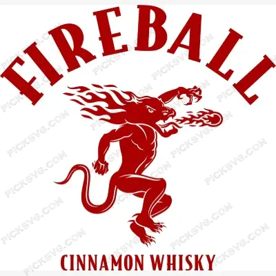 Fireball Lion Cinnamon Whisky SVGPickSVG Fireball Lion Cinnamon Whisky SVG PickSVG