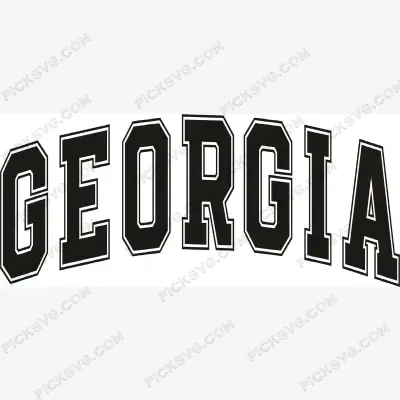 Georgia SVG PickSVG Georgia SVG PickSVG