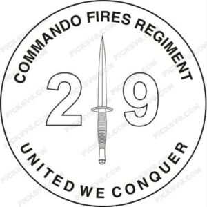 Commando Fires Regiment SVG