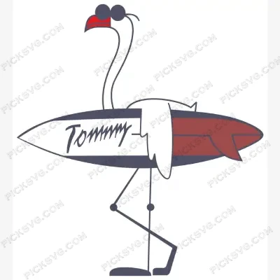 Flamenco Tommy SVG - PickSVG Flamenco Tommy SVG