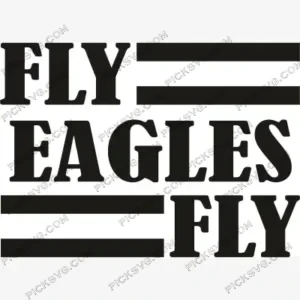 Fly Eagles Fly SVG PickSVG