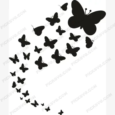 Flying Butterflies SVG PickSVG Flying Butterflies SVG PickSVG