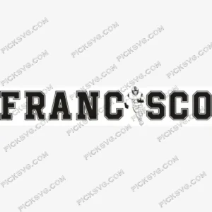 Francisco Football SVG PickSVG