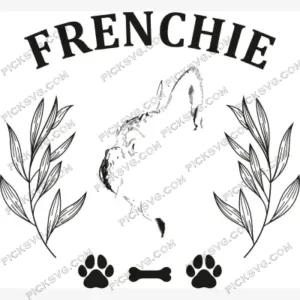 Frenchie Dog SVG PickSVG