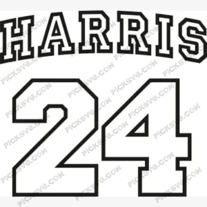 Harris 24 SVG PickSVG