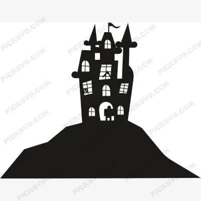 Haunted House Halloween SVG PickSVG Haunted House Halloween SVG PickSVG