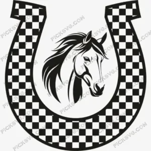 Horse Shoe SVG PickSVG