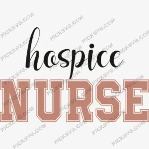 Hospice Nurse SVG PickSVG