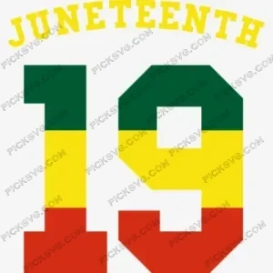 Juneteenth 19 SVG PickSVG
