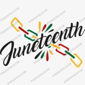 Juneteenth Freedom Emancipation Awareness Equality Independence Proclamation Justice SVG PickSVG