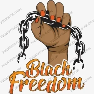 Juneteenth Freedom Emancipation Awareness Equality Independence SVG PickSVG